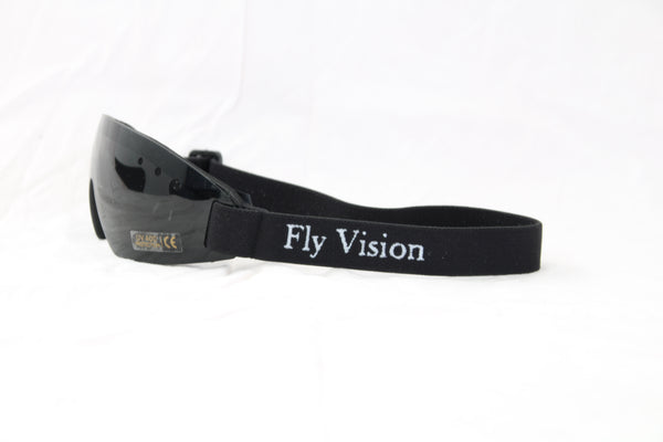 FLY VISION monté og galop brille - SMOKE BLACK LINSE
